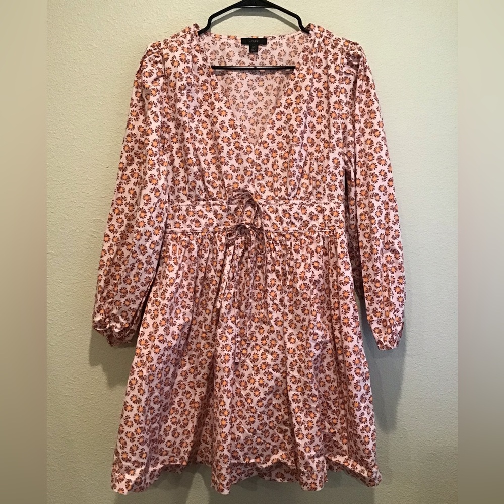 J. Crew Paisley dress sz 12